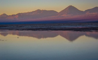 Sonnenuntergang in der Atacama