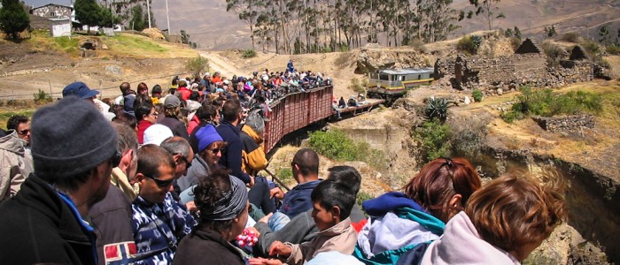 Zugfahrt ab Riobamba
