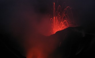 Lava auf dem Mt. Yasur